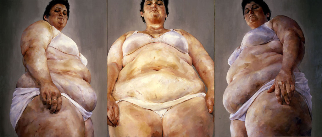 Strategy (South Face/Front Face/North Face) 1993-94, Jenny Saville